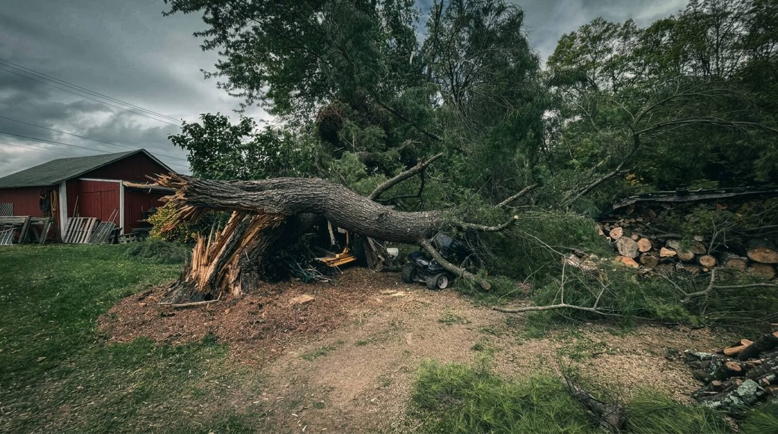 Fallen Tree on the Property Line in Pennsylvania — Who Is Responsible?